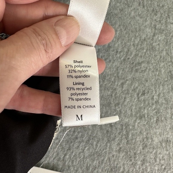 Andie Swimwear The String Bikini Top Women Sz Medium Snake Print Removable Pads - Picture 10 of 11